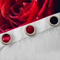 thumbnail image 4 of Feelyou Rose Flower Black Out Curtains, Valentine's Day Curtains Pack of 2 (42x63 Each), 4 of 6