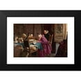 thumbnail image 2 of José Gallegos Y Arnosa 24x16 Black Modern Framed Museum Art Print Titled - The Cardinals, 2 of 5
