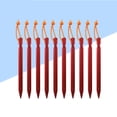 thumbnail image 7 of 10pcs Reflective Tent Rope Stakes with Pegs for Outdoor Camping, Garden Tent Nails, Useful Accessories with Carry Cloth Bag, 7 of 7
