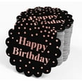 thumbnail image 4 of Inkdotpot Pack Of 50 Real Rose Gold Foil Paper Tags Happy Birthday Favor Hang Tags, 4 of 6