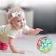 thumbnail image 4 of Pelotas sensoriales para bebés, pelota para tocar la mano del bebé, pelota de agarre para niños, juguete sensorial para bebés, pelota de juego para dentición y agarre para mejorar la experiencia visual Rojo Verde Cocina, Decoración y Otros, 4 of 5