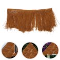 thumbnail image 1 of HEALEEP Feuilles de Chaume Décoratives Toit de Chaume Simulée Design Naturel Kaki 1Ensemble, 1 of 8