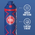 thumbnail image 5 of Hydrapeak x NBA Officially Licensed Detroit Pistons Oasis 20 oz Insulated Kids Water Bottle, Stainless Steel Water Bottle Kids with Chug Lid, Push Button, 5 of 6