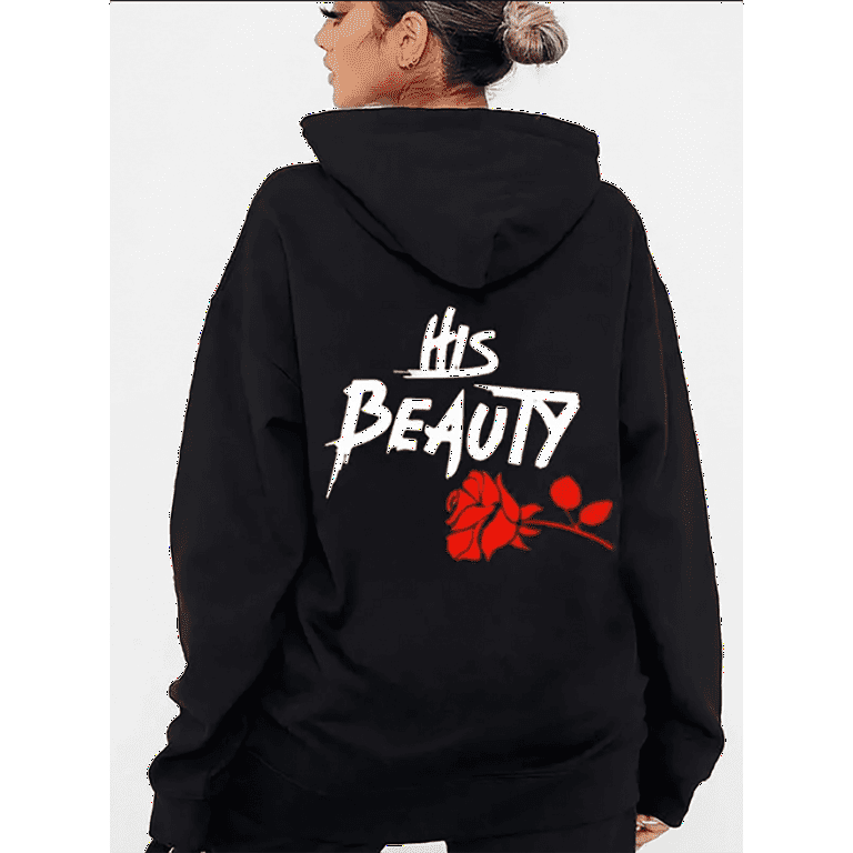 Her Beast His Beauty Unisex Hoodie 2D S 5XL Unisex Walmart