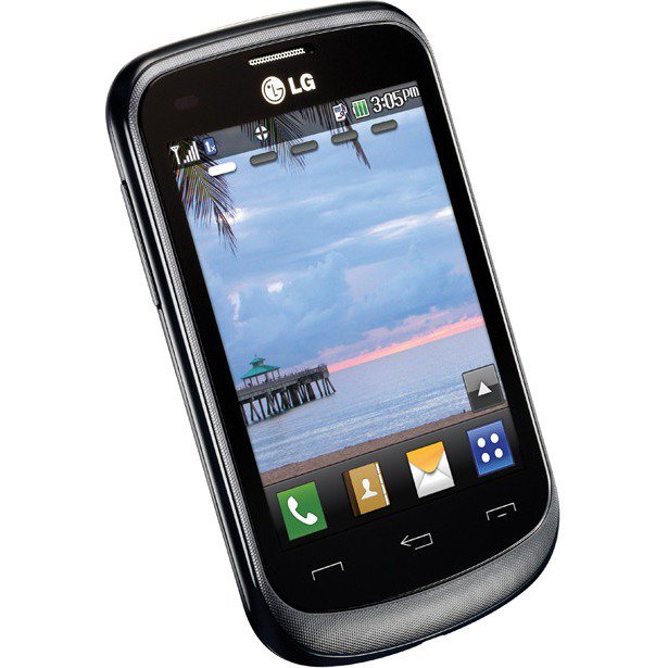 TracFone LG L305C 4GB Prepaid Smartphone, Black - Walmart.com - Walmart.com
