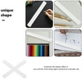 thumbnail image 3 of TEHAUX 5Pcs White Telescoping Poster Shipping Tube with Protective Cap for Paintings and Artwork Storage, 3 of 8