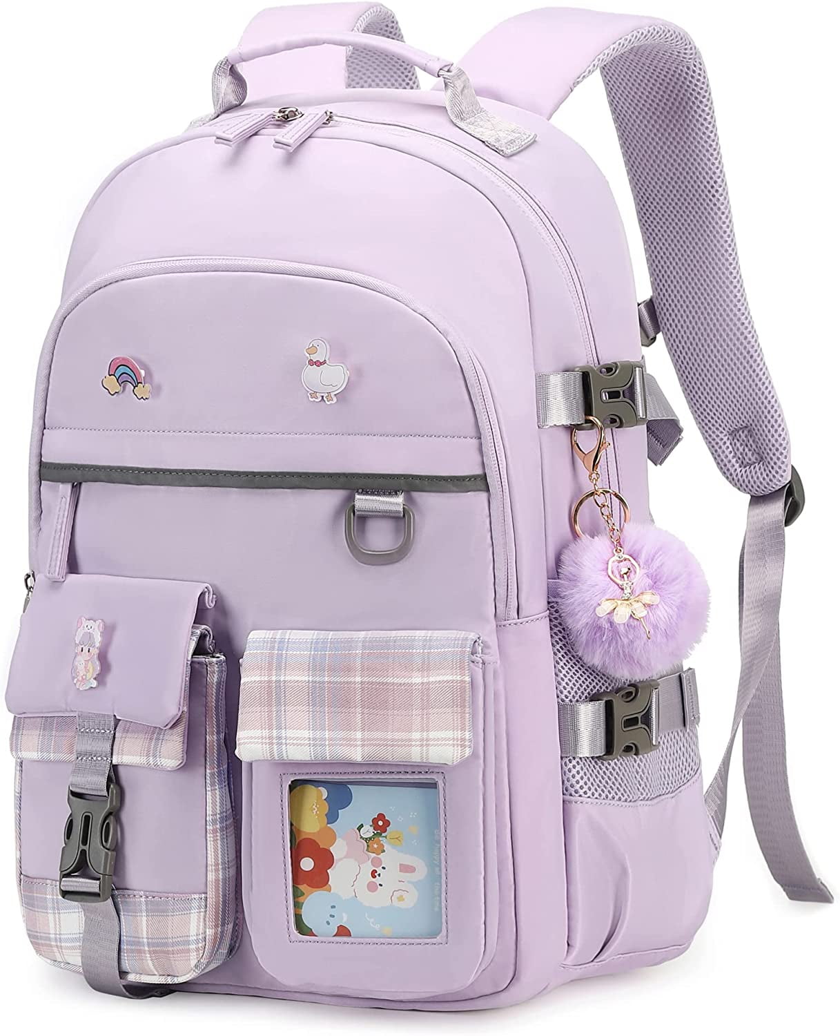 OSLEI Backpack for Girls, 15.6 Inch Laptop School Bag Kids Kindergarten