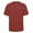 Red, variant on Victory Outfitters Men's Fortified Cotton Extra Length Single Pocket Crewneck T-Shirts