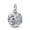 Plum Blossom Moon Star, variant on 925 Sterling Silver Two-Tone Sun and Moon Medallion Dangle Charm for Bracelet Charms Bangle Pendant Jewelry