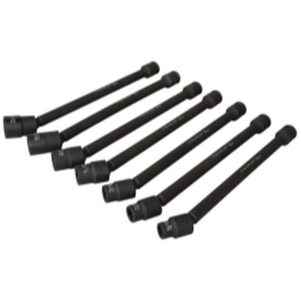 SAE Impact Swivel Extension Socket Set 7 Piece