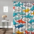 thumbnail image 2 of JRXY Shower Curtain Multiple Sizes Lightweight and Durable 60x84, 2 of 7