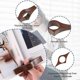 thumbnail image 3 of Walnut bookmark, handmade thumb holder, wooden book reader, novel reading accessory, unusual gifts for readers, book lovers, 3 of 5