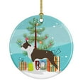thumbnail image 1 of Boston Terrier Merry Christmas Tree Ceramic Ornament, 1 of 1