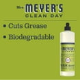 thumbnail image 4 of Mrs. Meyer's Clean Day Liquid Dish Soap, Lemon Verbena Scent, 16 Fluid Ounce, 6 Count, 4 of 6