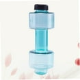 thumbnail image 3 of Soimiss Dumbbell Shape Water Bottle PET Green Storage for Sports 1Pcs, 3 of 8