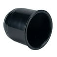 thumbnail image 2 of Pretyzoom Trailer Hitch Cap Tow Bar Ball Cover Black Plastic 1Set, 2 of 8