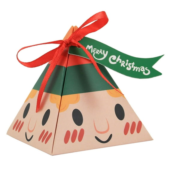 DIY Christmas Cartoon Candy Packaging | Handmade Holiday Gift Wrap | Festive Cardboard Box