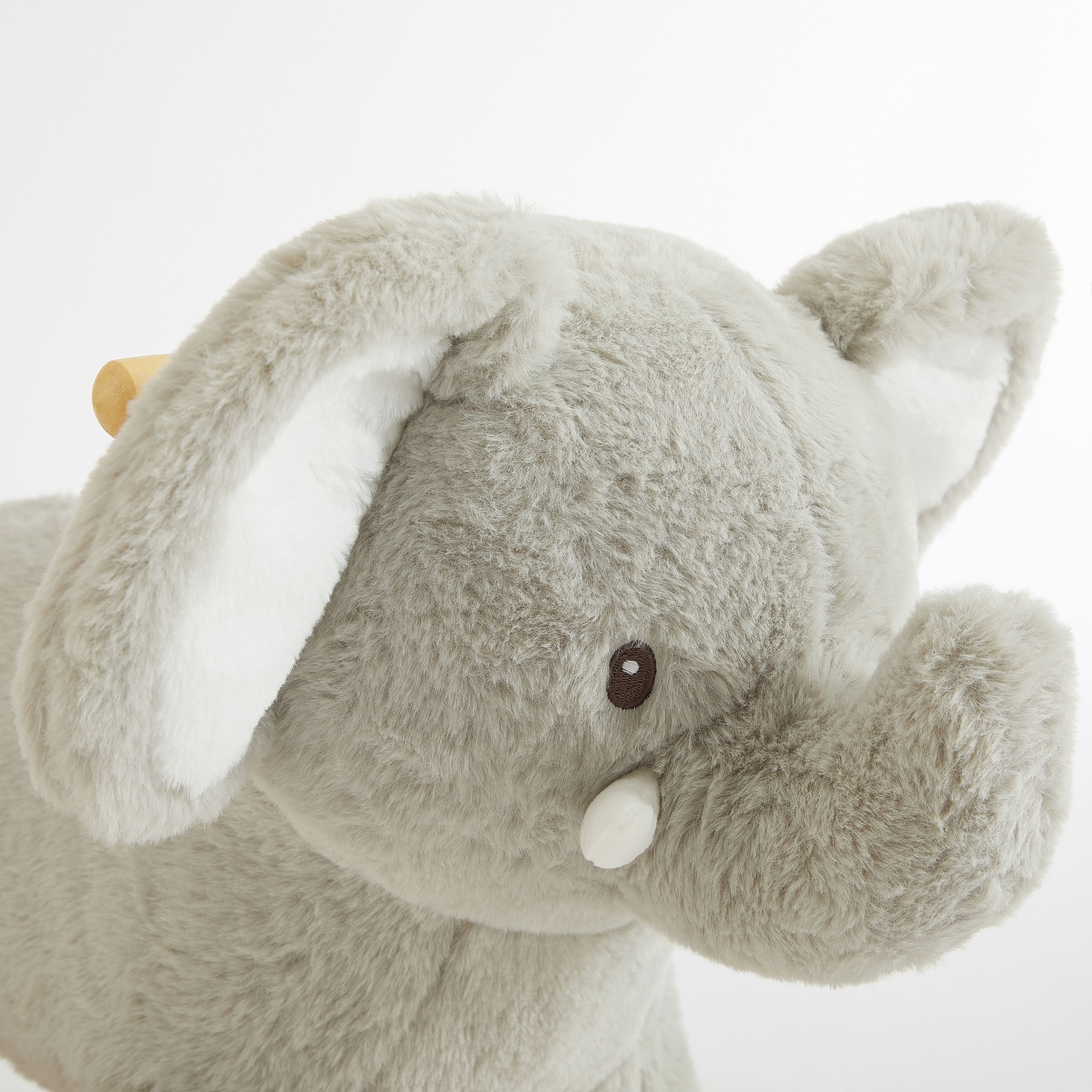 Little Nest Toddler Elephant Plush Rocker Chair