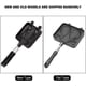 thumbnail image 4 of Máquina japonesa para hacer gofres Taiyaki, gofres de pescado, antiadherente para hornear de acero inoxidable, 2 lados Feliz Sencillez, 4 of 5