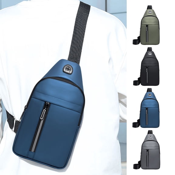 breaise Sling Bag Chest Shoulder Backpack Crossbody Bags Casual Daypack for Men Women