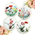 thumbnail image 3 of HLONK12 Pcs Quilting Hoop Quilting Frame Embroidery Decoration 10cm, 3 of 8