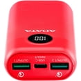 thumbnail image 4 of Power Bank 20000MAH Adata P20000QCD Batería Portatil Tipo C Rojo, 4 of 5