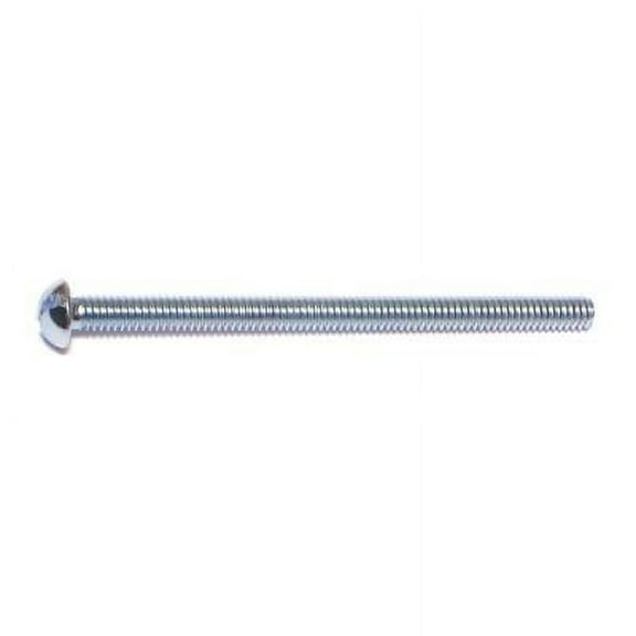 #8-32 x 2-1/2" Zinc Slotted Round Head Machine Screws MSCRS-280 (20 pcs.)
