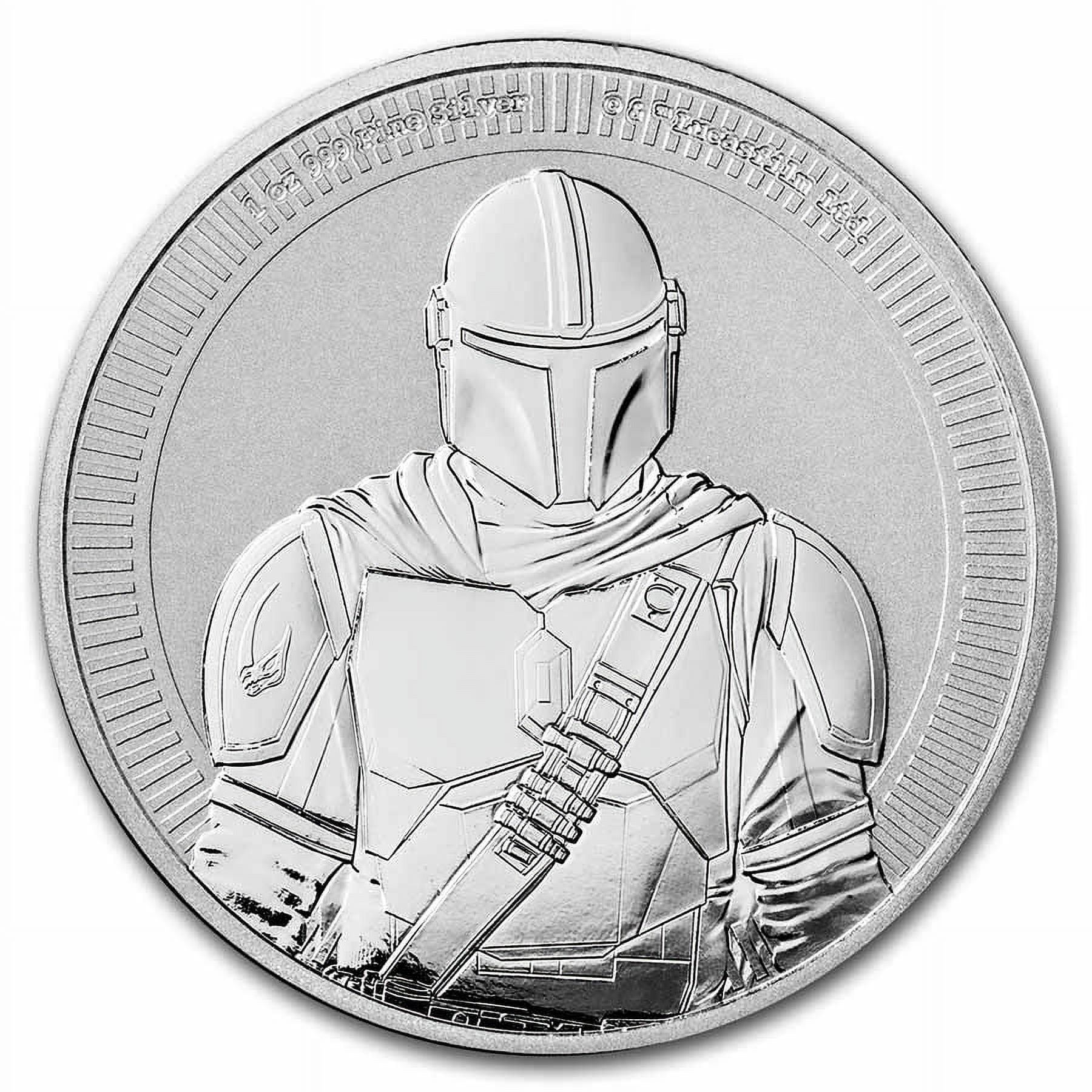2021 Niue 1 oz Silver $2 Star Wars: The Mandalorian BU