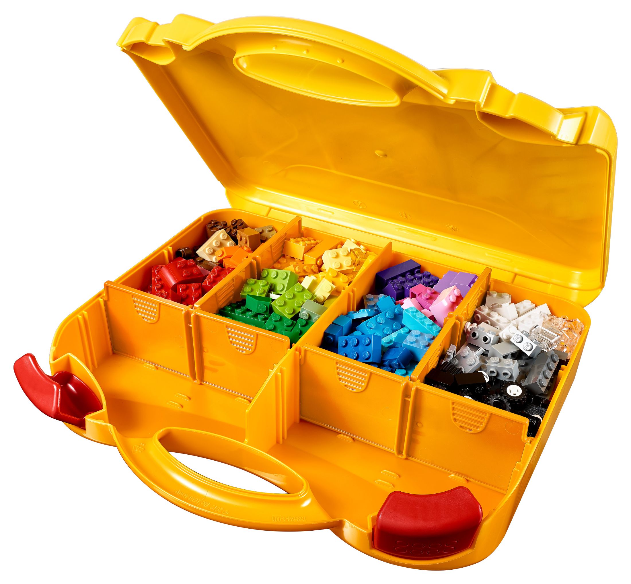 LEGO Classic Creative Suitcase 10713 - Includes Sorting Storage Organizer Case with Fun Colorful Building Bricks, Preschool Learning Toy for Kids to Play and Be Inspired by LEGO Masters - image 4 of 7