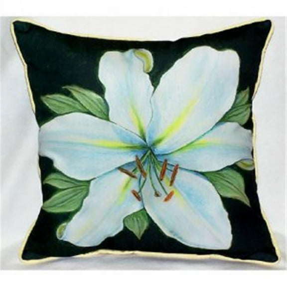 Casablanca Lily Throw Pillow, 18 x 18 in.