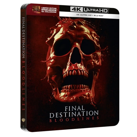 FINAL DESTINATION BLOODLINES Steelbook 3 'Alt Skull' (4K Ultra HD Blu-ray) (4K Ultra HD)