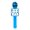 Blue, variant on Amdohai Wireless Microphone for Singing Recording with Colorful LED Lights Handheld