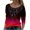 Red, variant on Aayomet Funny Tshirts Women's Cold Shoulder Tops Long Sleeve Twist Knot Top Casual Tunic Blouse T-Shirts,Dark Blue S