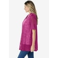 thumbnail image 3 of Woman Within Plus Size Lightweight Open Front Cardigan Sweater, 3 of 3