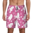 thumbnail image 2 of Goofa Cute Poodle Dog Printed Men's Swim Trunks Board Shorts Quick Dry Mens Swimming Trunks with Compression Liner,Breathable Fit Hawaii Beach Shorts-XX-Large, 2 of 9