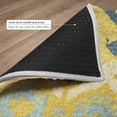 thumbnail image 6 of Addison Rugs Dream Shag Premium Machine Washable Transitional Tribal, Boho Yellow Runner Rug, 2'3" x 7'6", 6 of 8