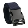 thumbnail image 3 of Cinturón de lona Yuyangstore Azul oscuro 3.8 cm para hombres, 3 of 6