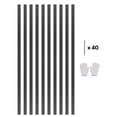 thumbnail image 1 of VEVOR Metal Landscape Edging 10Packs 60in Rust-Resistant Bendable for Yard Garden, 1 of 9