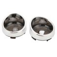 thumbnail image 1 of Mgaxyff Pair Motorcycle Turn Signal Light Lens Cover Front Rear Replacement for TOURING FLHX FLTRI FLHRS 2000‑up,Turn Signal Lens Ring, 1 of 8