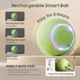 thumbnail image 5 of Interactive cat ball, green self-rolling intelligent indoor cat T, 5 of 5