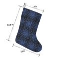 thumbnail image 5 of 3 Pcs Christmas Stockings,Dark Blue Christmas Snowflake Pattern Stockings Christmas,14.8'' Xmas Stockings,Christmas Party Favors,Christmas Party Decorations,Christmas Stockings Personalized, 5 of 5