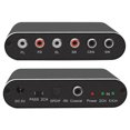 thumbnail image 3 of Adaptador de fibra óptica para mejora del sonido digital, compatible con enchufe estadounidense de 100 a 240 V, convertidor decodificador de audio coaxial SPDIF 3.0 5.1, 3 of 8