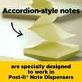 thumbnail image 5 of Post-it Dispenser Pop-up Notes, 3 in x 3 in, Yellow and Bright Colors, 14 Pads, 5 of 17
