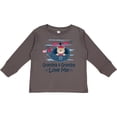 thumbnail image 3 of Inktastic Grandma and Grandpa Love Me Boys Boys or Girls Long Sleeve Toddler T-Shirt, 3 of 5