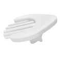 thumbnail image 4 of Coladores de desagüe para bañera, cubierta de desagüe para ducha, recogedor de pelo de desagüe para bañera, evita la limpieza de obstrucciones blanco perfecl Colector de pelo de drenaje, 4 of 7