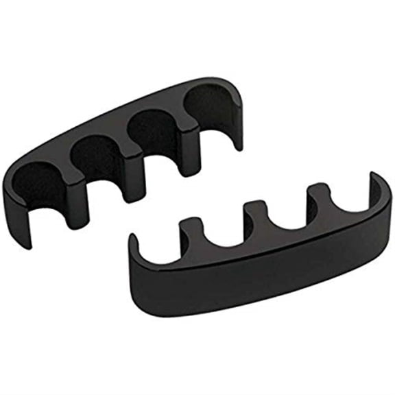 PLUG 4 WIRE SEP FLOATING BLK (PAIR)