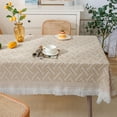 thumbnail image 6 of Round Tablecloth Cottons Yarn Tassel Decorative Coffee Table Cover Cloth Table Cover Cloth Tablecloth Party, 6 of 6