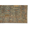 thumbnail image 3 of 8' X 10' Gray Gold And Red Wool Floral Hand Knotted Stain Resistant Area Rug With Fringe, 3 of 5