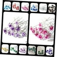 thumbnail image 3 of 40 pcs U-shaped Bridal Shaped Accessories White Hair with Head Pins Hairpins Women Rhinestone Bobby Chopstick Rhinestonesu U for Wedding Party Crystal Rose and Clips Jewelry Girls, 3 of 5