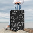 thumbnail image 6 of Picia Black Scientific Luggage Protector Cover Thicken Suitcase Protector Cover Fit 18-32 Inch Luggage-Medium, 6 of 9